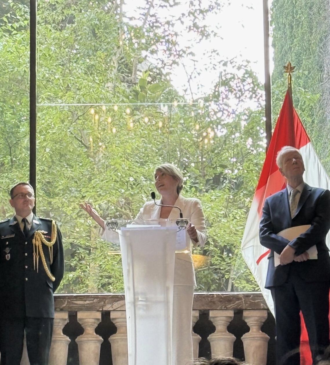 FIDELILIUM à la soirée de l'ambassade du Canada en France
