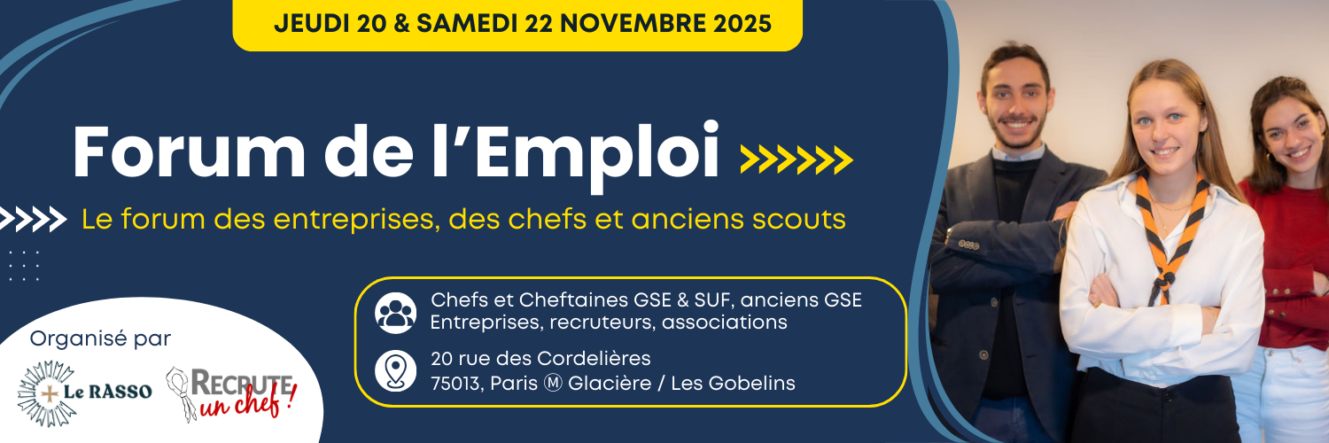 Scouts FIDELILIUM recrutement engagement SEMPER PARATI