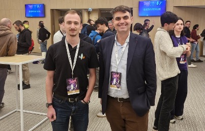 Nicolas Malbec et Kantin Petit représentent FIDELILIUM à la dixième édition d'Unlock Your Brain Harden Your System à Brest